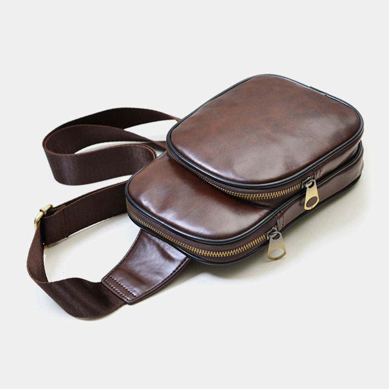 Men-Vintage-Casual-Multi-Pocket-Large-Capacity-PU-Leather-Mobile-Phone-Storage-Crossbody-Bag-Chest-B-1814549-4
