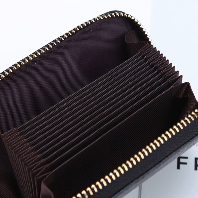 Mini-Casual-Genuine-Leather-Multi-Card-Slot-Holder-Coin-Bags-Purse-Short-Wallet-1289753-7