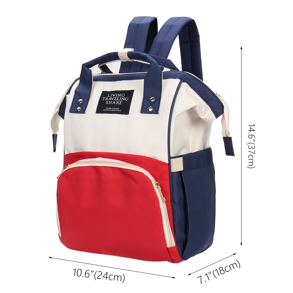 Multifunctional--Large-Capacity-Waterproof-Oxford-Cloth-Mobile-Phone-Tablet-Diaper-Storage-Bag-Backp-1854838-17