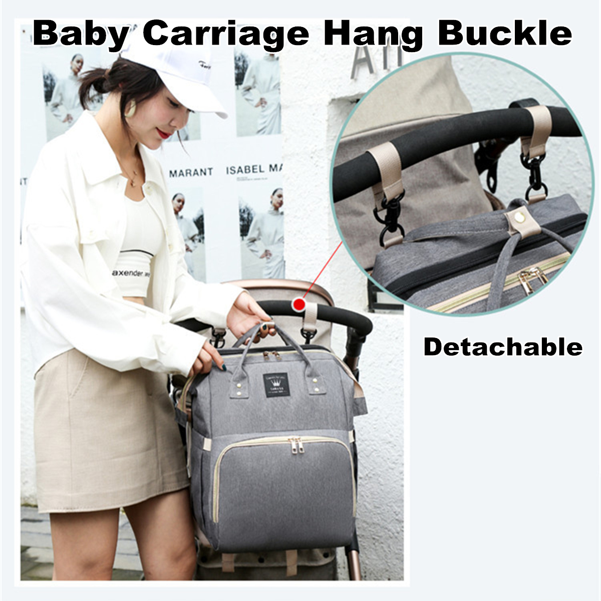 Multifunctional-2-IN-1-Large-Capacity-Foldable-Travel-with-Sunshade-Baby-Infant-Crib-Diaper-Macbook--1858195-9