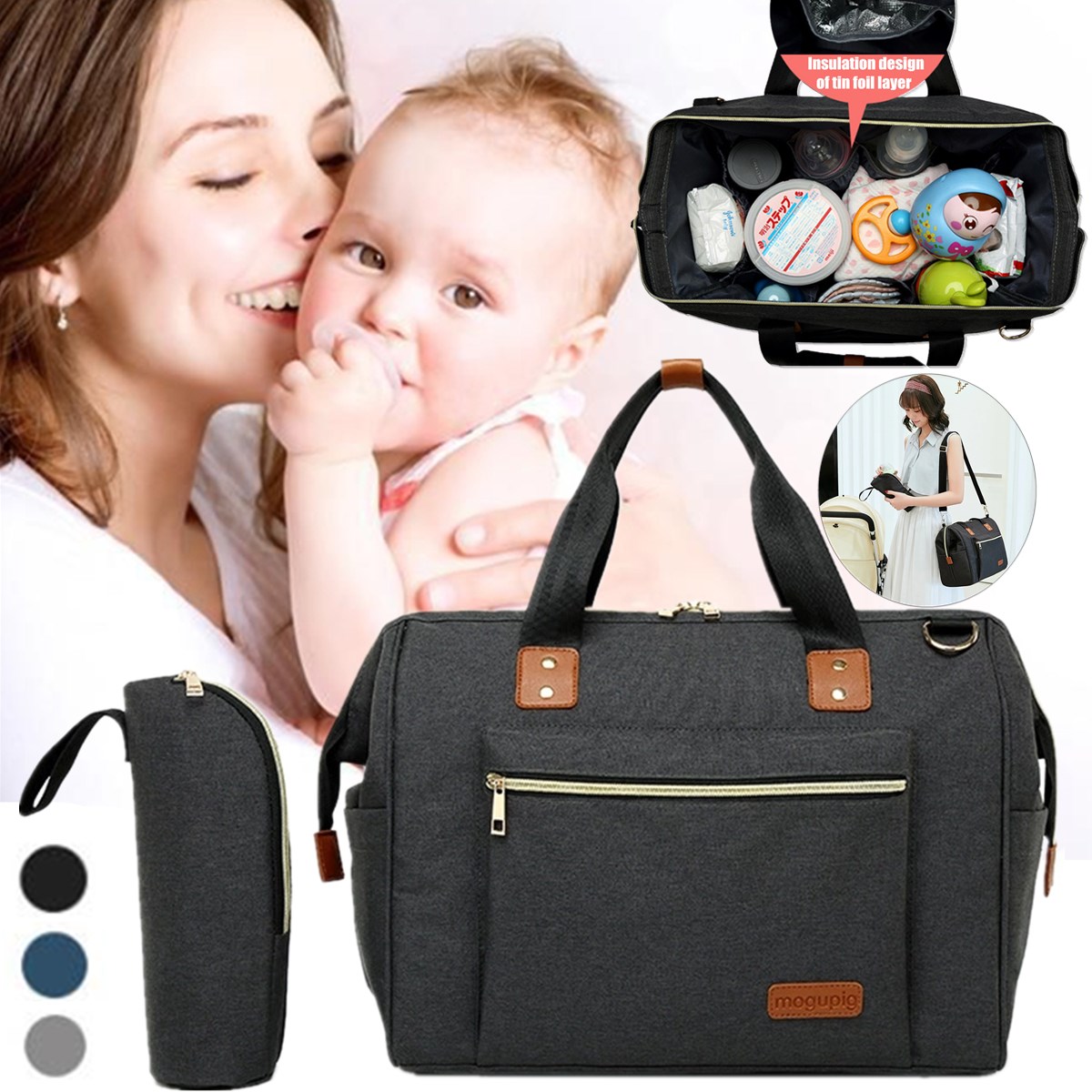Multifunctional-Waterproof-Large-Capacity-Nappy-Storage-Mummy-Bag-Backpack-For-Mom-Outdoors-Travel-1862986-1