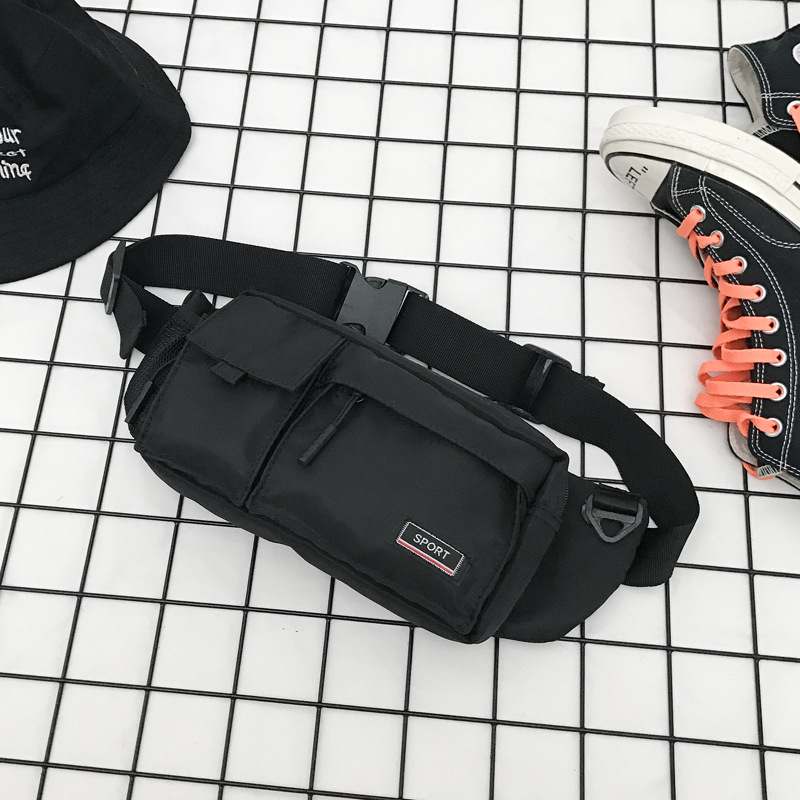 Outdoor-Sport-Multifunctional-Multi-Pockets-Waterproof-Oxford-Cloth-Adjustable-Belt-Waist-Pack-Cross-1660101-1