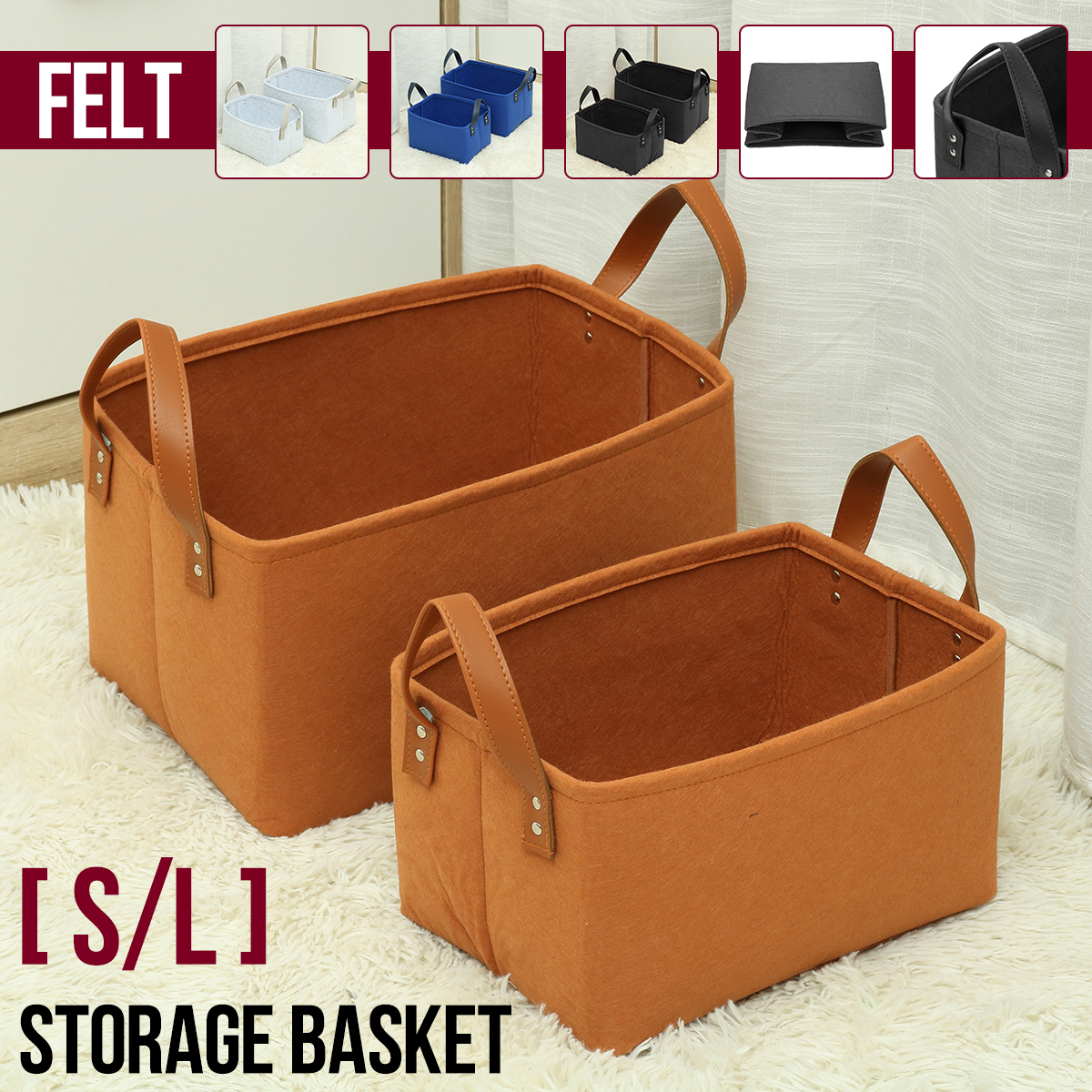 Portable-Folding-Large-Capacity-Felt-Storage-Basket-Bag-Container-Desktop-Organizer-1824933-1