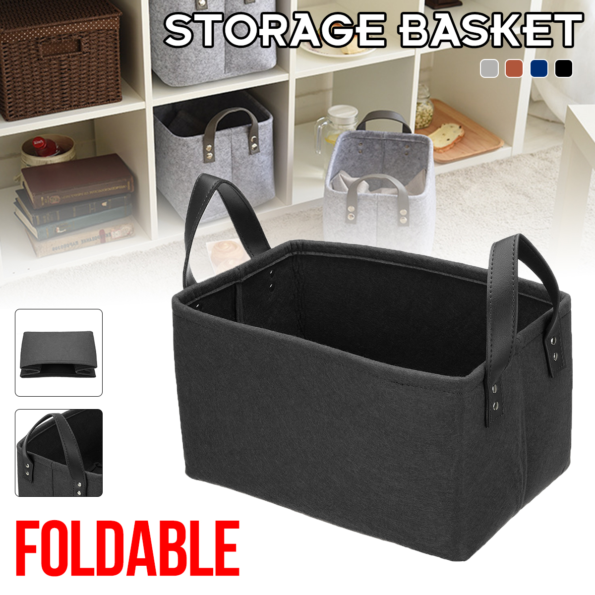 Portable-Folding-Large-Capacity-Felt-Storage-Basket-Bag-Container-Desktop-Organizer-1824933-2