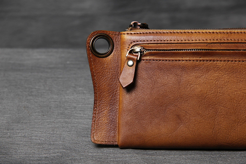 Retro-Genuine-Leather-Multi-Card-Slots-Mobile-Phone-Bag-Men-Long-Wallet-for-Phones-below-65-inch-1760524-16