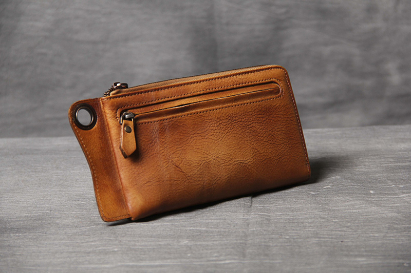 Retro-Genuine-Leather-Multi-Card-Slots-Mobile-Phone-Bag-Men-Long-Wallet-for-Phones-below-65-inch-1760524-4