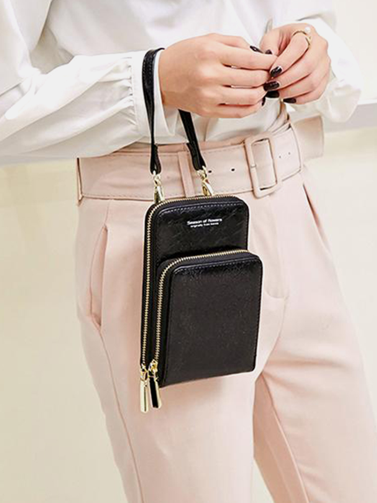 Retro-PU-Leather-Bag-Multi-Card-Slots-Mobile-Phone-Storage-Wallet-Crossbody-Bag-Packs-1758308-9