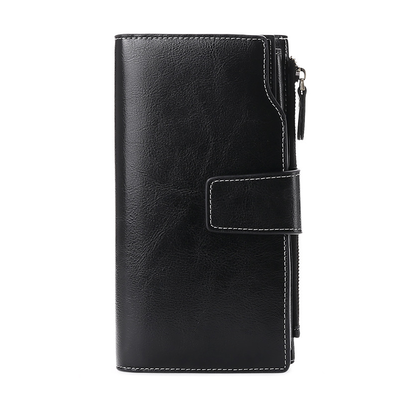 SENDEFN-Retro-Fashion-RFID-Multi-Card-Slots-Genuine-Leather-Phone-Wallet-Bag-1873843-1