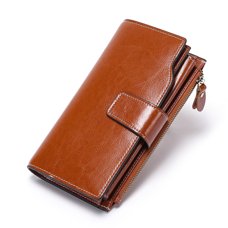 SENDEFN-Retro-Fashion-RFID-Multi-Card-Slots-Genuine-Leather-Phone-Wallet-Bag-1873843-2