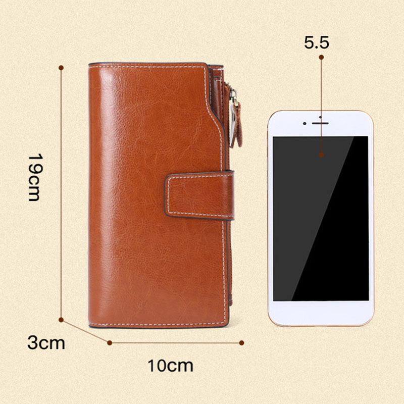 SENDEFN-Retro-Fashion-RFID-Multi-Card-Slots-Genuine-Leather-Phone-Wallet-Bag-1873843-7