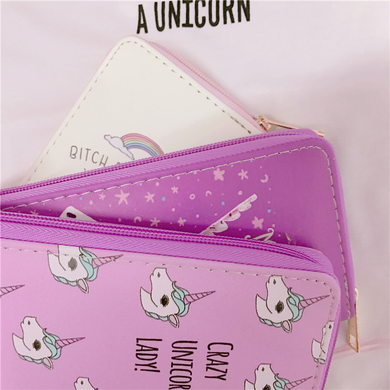 Universal-Colorful-Zipper-Bag-Unicorn-Phone-Wallet-Purse-for-Phone-Under-55-inches-1226486-3