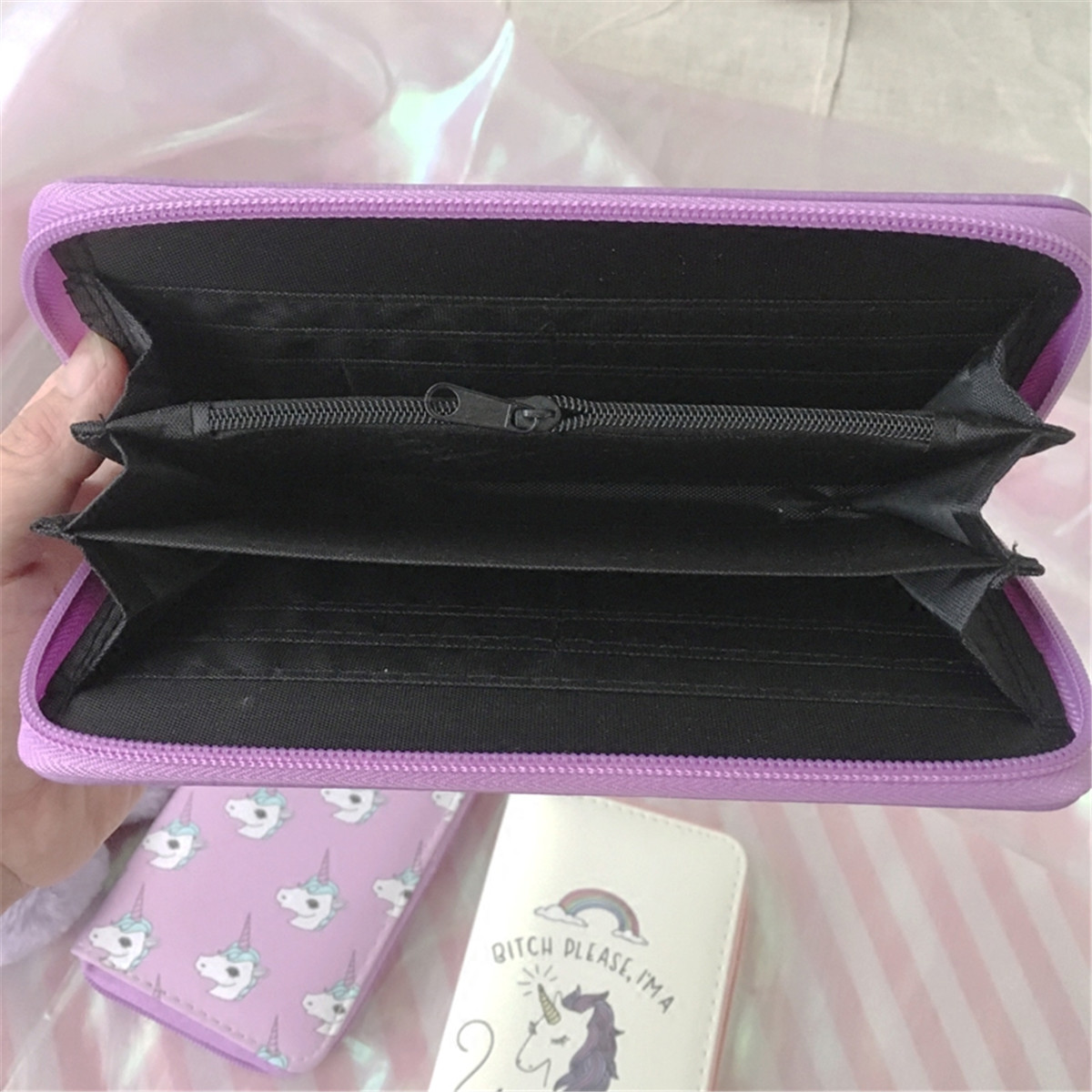 Universal-Colorful-Zipper-Bag-Unicorn-Phone-Wallet-Purse-for-Phone-Under-55-inches-1226486-7