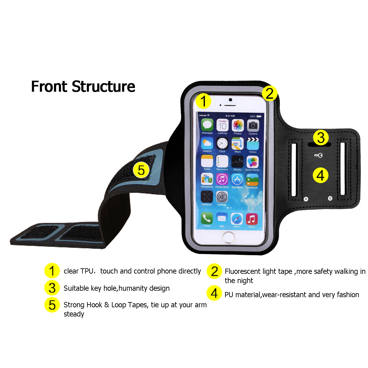 Universal-Sports-Elastic-Armband-Sweatproof-Touch-Screen-Mobile-Phone-Arm-Bags-with-Earphone-Port-fo-1890480-3