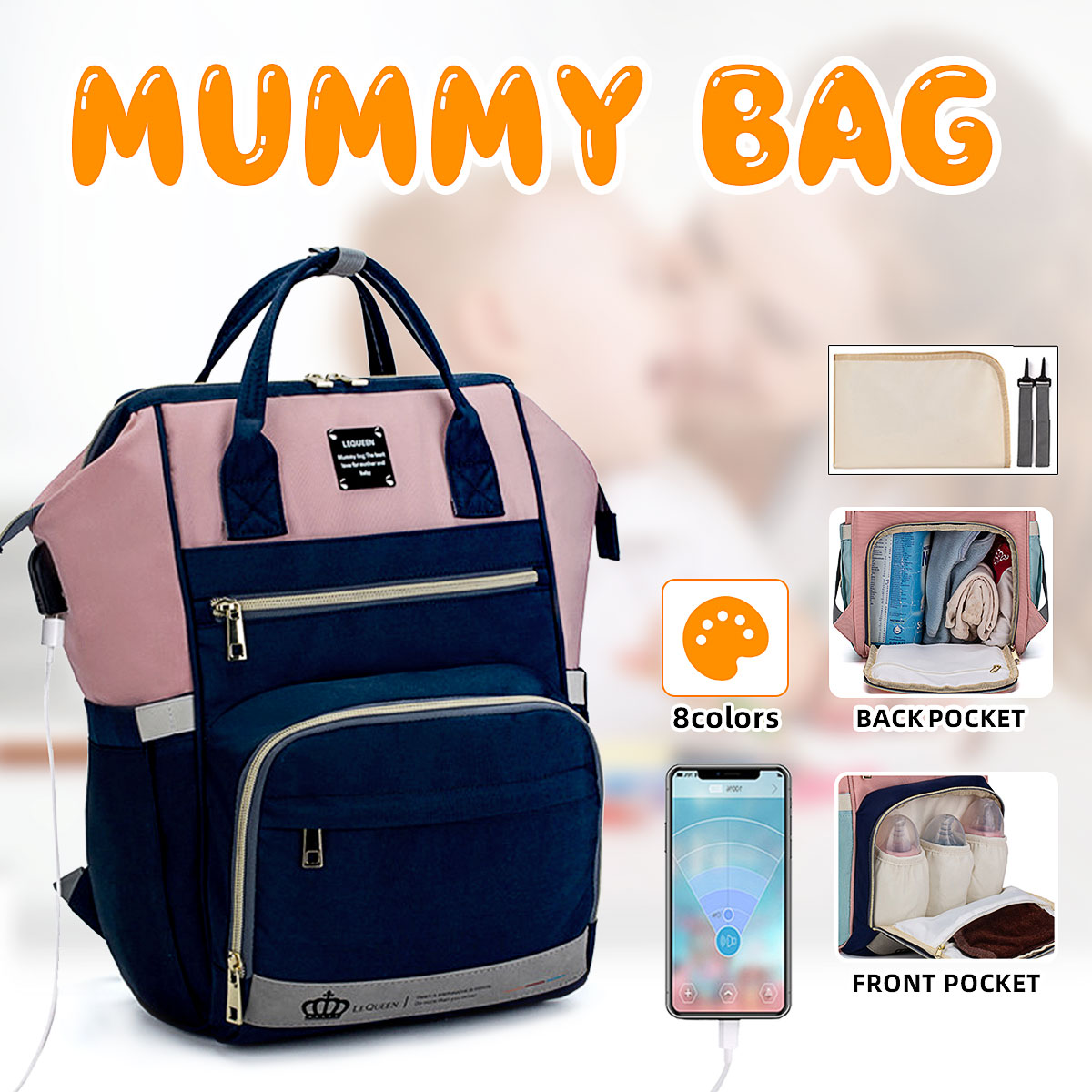 Upgrade-Version-LEQUEEN-Large-Capacity-Outdoor-Trip-Travel-Diaper-Storage-with-USB-Charging-Port-Mum-1861988-1