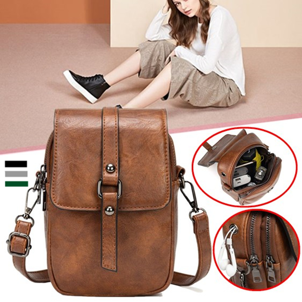 Vintage-Large-Capacity-Phone-Bag-Crossbody-Bag-Shoulder-Bag-With-Detachable-Strap-1534073-1