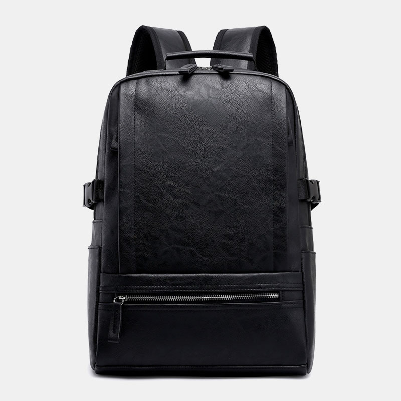 Vintage-Waterproof-Large-Capacity-PU-Leather-Macbook-Tablet-Storage-Bag-Office-Work-Unisex-Backpack-1806714-1