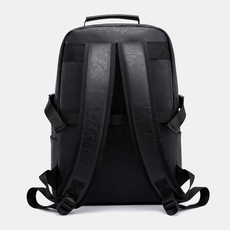 Vintage-Waterproof-Large-Capacity-PU-Leather-Macbook-Tablet-Storage-Bag-Office-Work-Unisex-Backpack-1806714-8