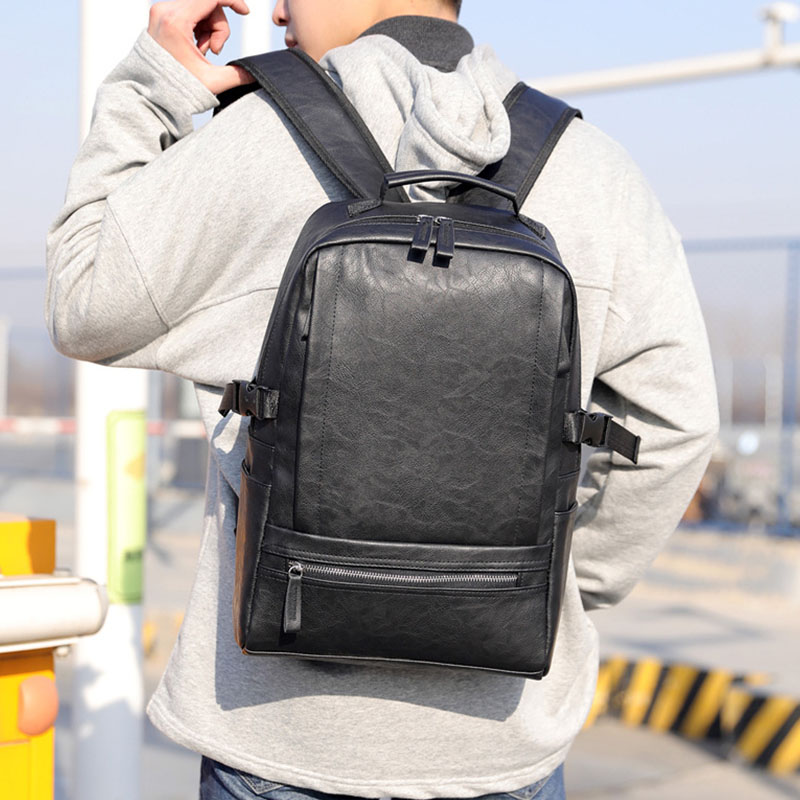 Vintage-Waterproof-Large-Capacity-PU-Leather-Macbook-Tablet-Storage-Bag-Office-Work-Unisex-Backpack-1806714-10