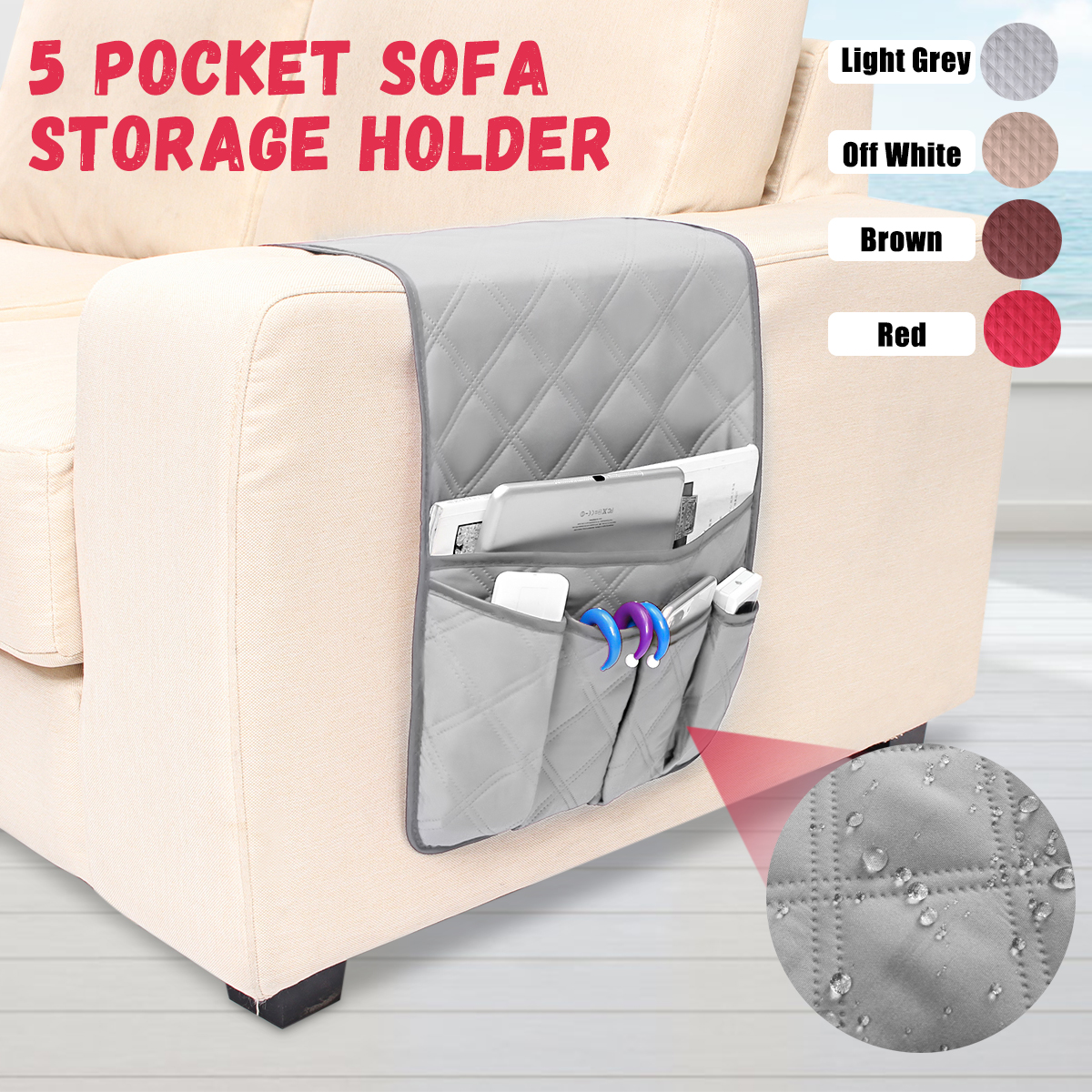 Waterproof-5-Pocket-Armchair-Sofa-Chair-Storage-Bag-Mobile-Phone-Couch-Organizer-1255483-2