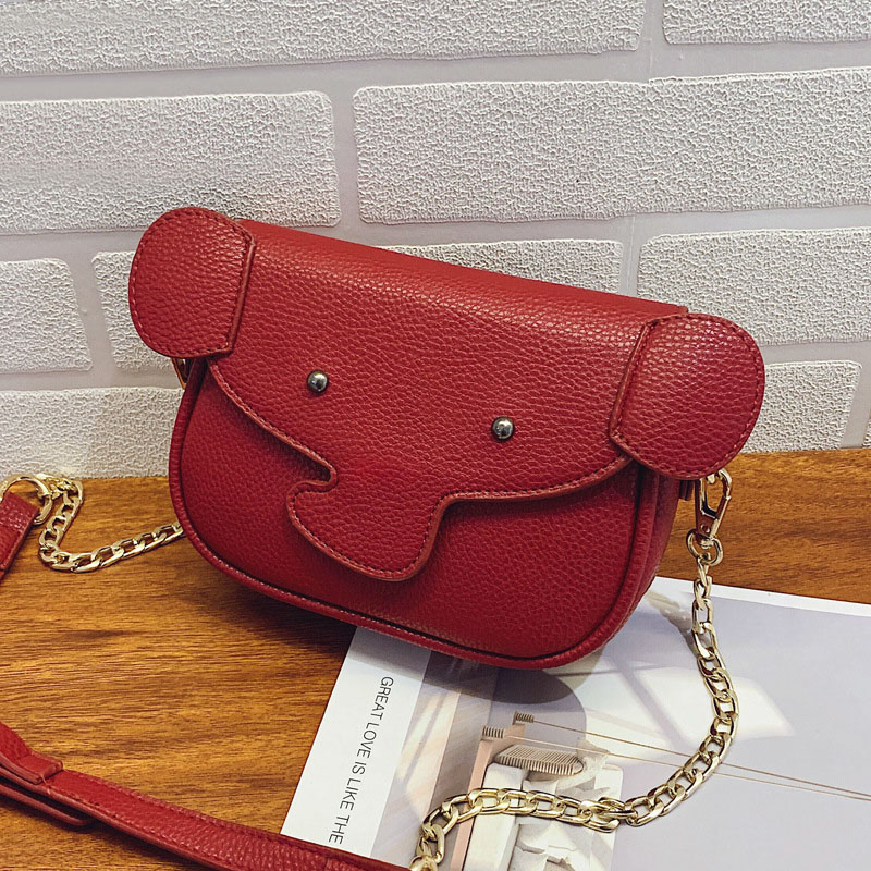 Women-Casual-Cute-Elephant-Pattern-Large-Capacity-Mobile-Phone-Storage-PU-Leather-Crossbody-Shoulder-1778285-1