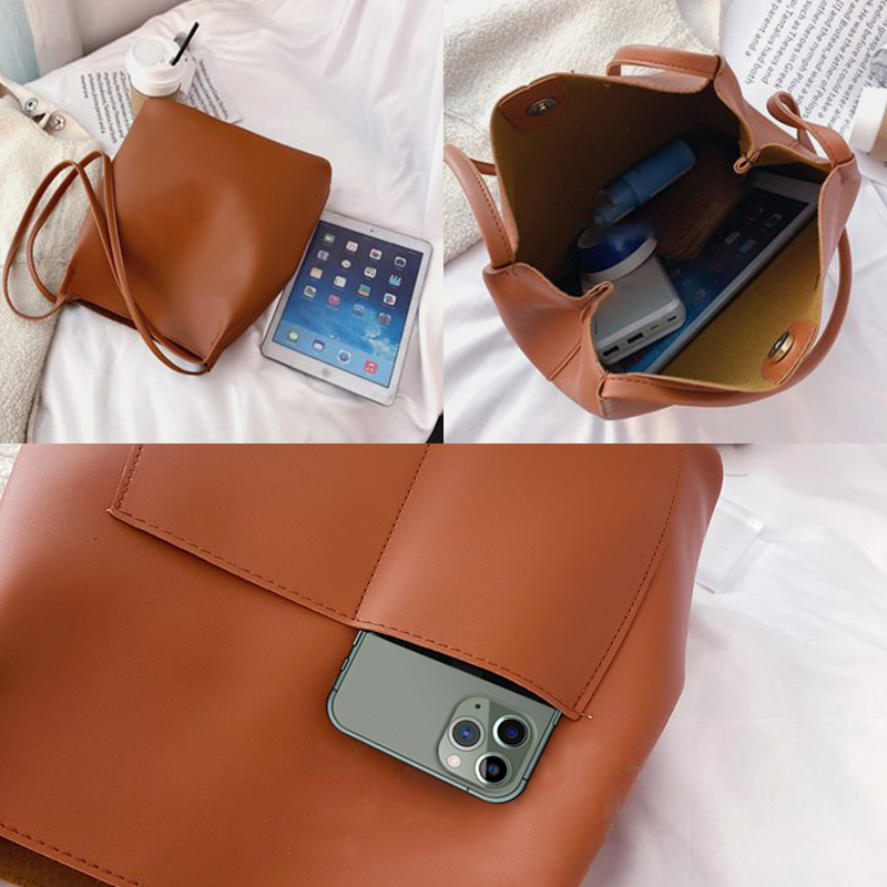 Women-Fashion-Casual-Large-Capacity-PU-Leather-Mobile-Phone-Tablet-Storage-Crossbody-Shoulder-Bag-1793748-2