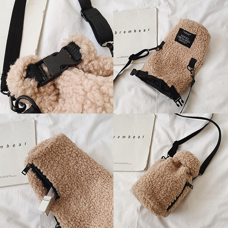 Women-Fashion-Cute-Plush-65-inch-Mobile-Phone-Storage-Shoulder-Crossbody-Bag-1790985-7