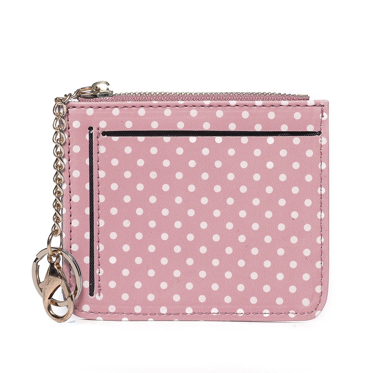 Women-Fashion-Dot-Pattern-Zipper-with-Multi-Slot-Wallet-Card-Holder-Short-Purse-1492461-10