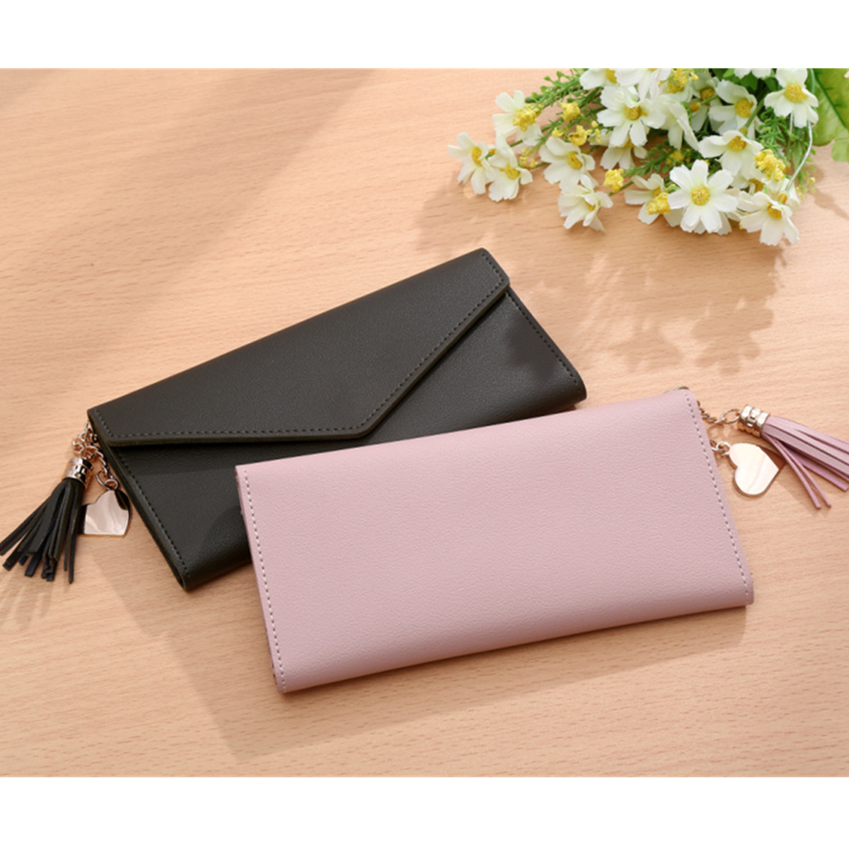 Women-Long-Purse-Multi-Card-Slots-PU-Leather-Phone-Wallet-Envelope-Clutch-Bags-1182805-6