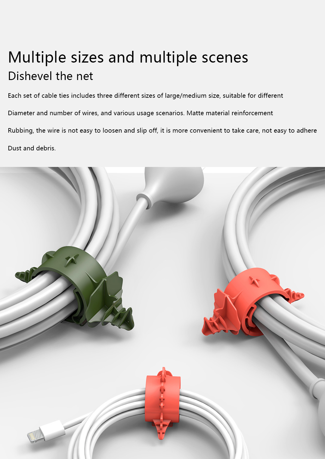 Bcase-4pcs-Multi-function-Dinosaur-Adjustable-USB-Cable-Earphone-Wire-Bobbin-Winder-Cable-Organizer-1588411-2