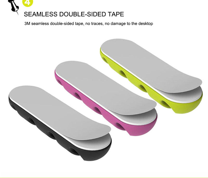JOKORO-2Pcs-4-Channel-3M-Glue-TPU-Desktop-Tidy-Management-Cable-Organizer-Winder-for-iPhone-X-XS-Hua-1648360-4