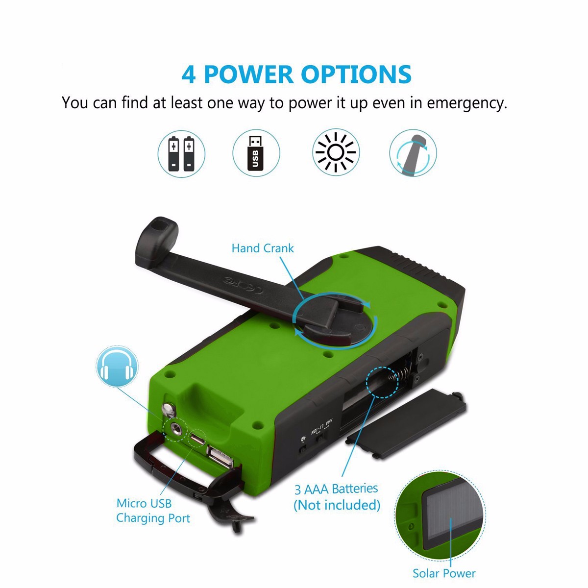 Outdoor-Radio-Dynamo-Survival-Solar-Self-Powered-AM-FM-NOAA-Weather-Radio-Phone-Power-Bank-1165460-3