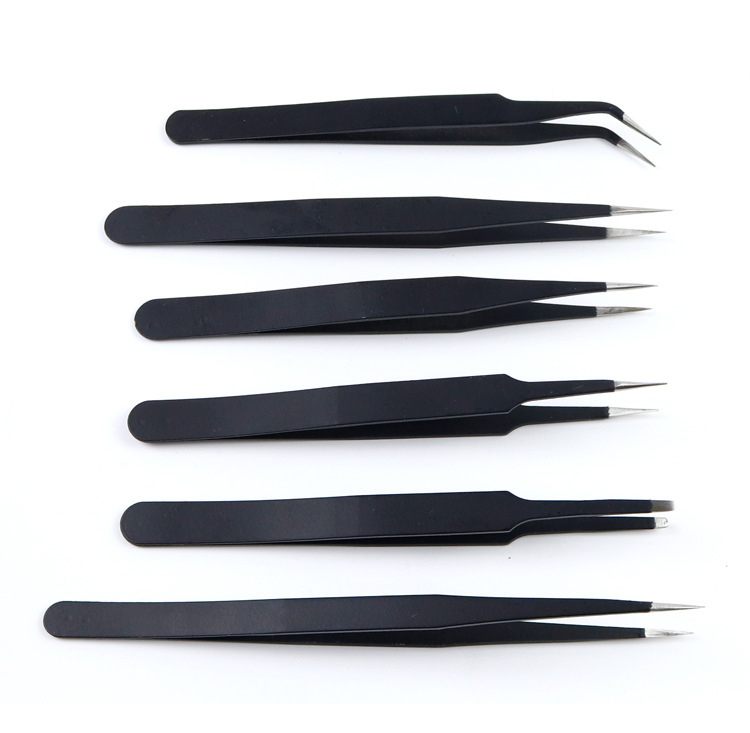 Bakeey-ESD10-15-Anti-static-Stainless-Steel-Tweezer-Set-for-Smartphone-Tools--Accessories-Repair-Too-1629924-12