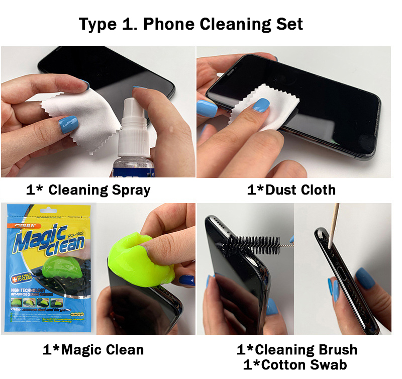 Bakeey-One-Set-100Pcs-Wood-Tip-Cleaning-Cotton-Swab-Earphone-Cleaner-Phone-Screen-Dust-Cleaning-Spra-1645100-2