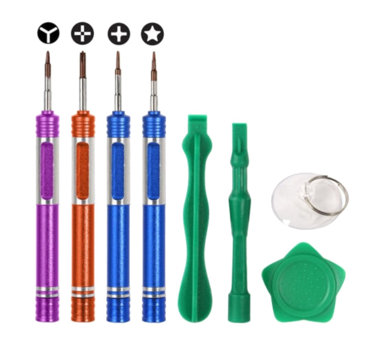 Bakeey-Precision-Screwdriver-Set-Plastic-Pry-Suction-Cup-Repair-Tool-Kits-for-iPhone-Xiaomi-Non-orig-1272199-1
