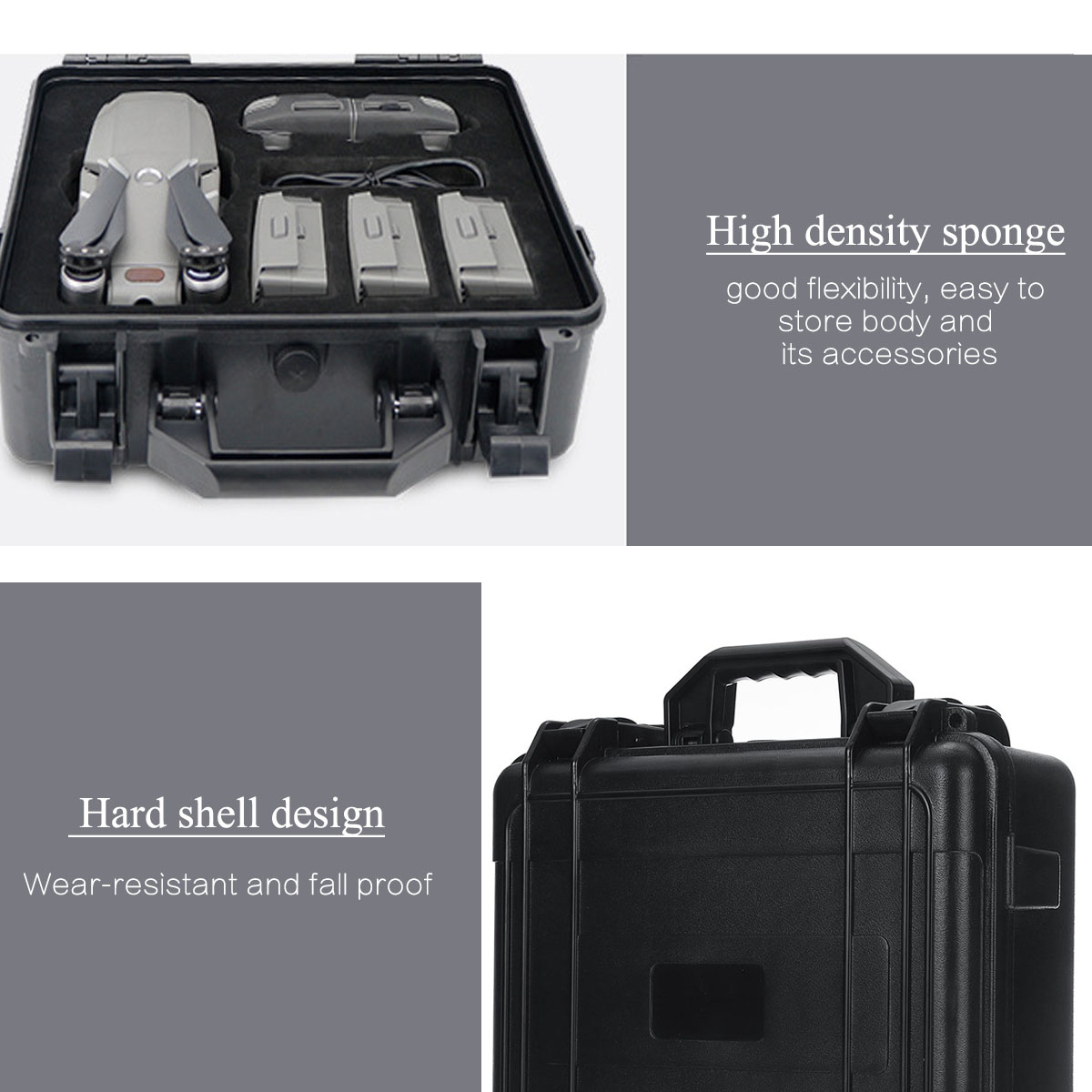 Shockproof-Portable-Carry-Hard-Case-Storage-Bag-Black-For-DJI-Mavic-2-Pro--Zoom-1780566-6