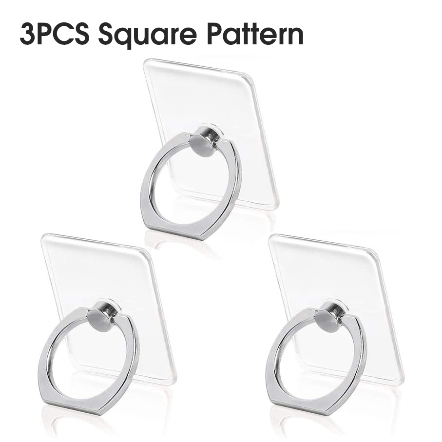 Bakeey-Universal-Transparent-Phone-Ring-Holder-PC-Finger-Ring-Grip-Mobile-Phone-Bracket-Stand-1829269-7