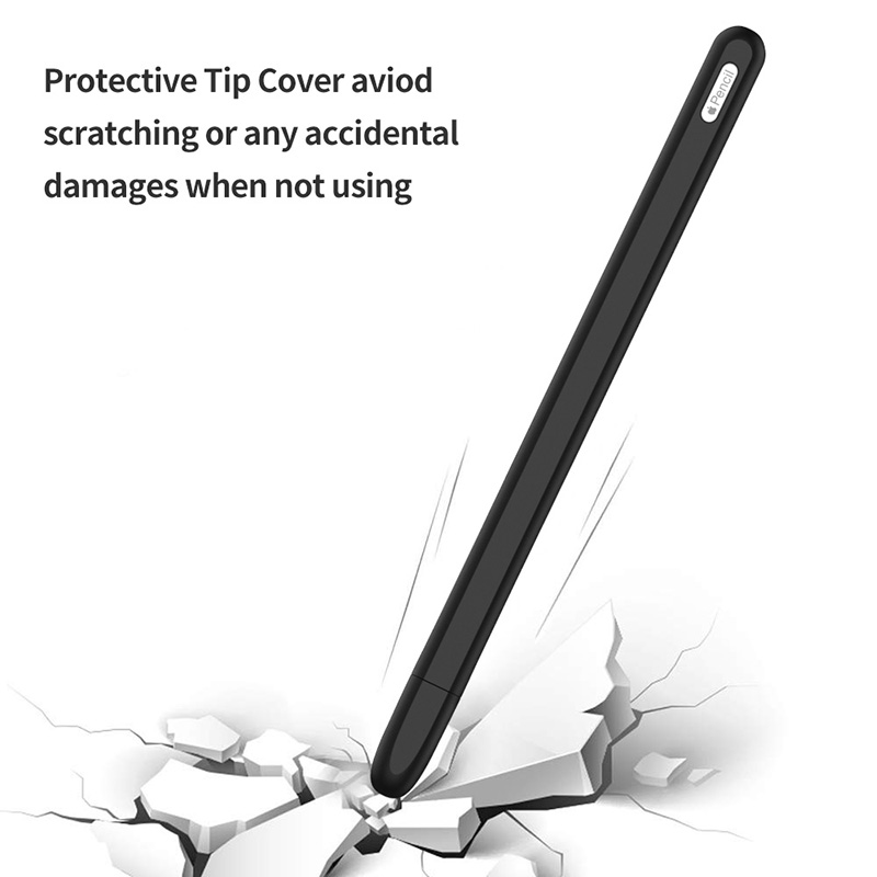 Bakeey-Anti-slip-Anti-fall-Silicone-Touch-Screen-Stylus-Pen-Protective-Case-for-Apple-Pencil-2nd-Gen-1593573-4