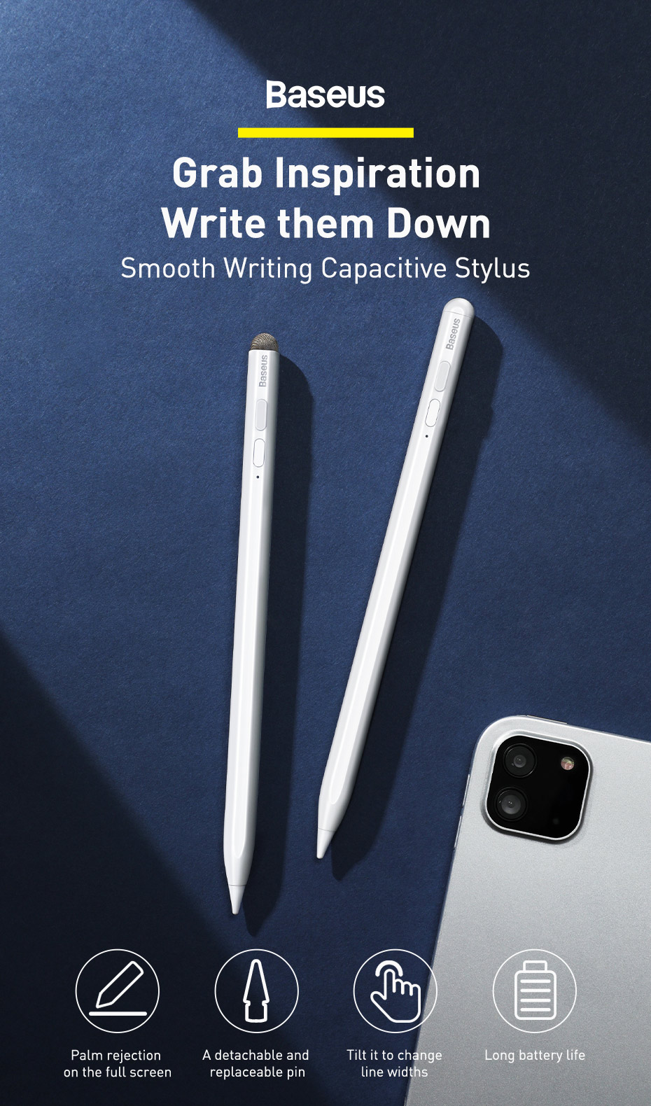 Baseus-Tablet-Stylus-Pen-130mAh-Active--Passive-Palm-Rejection-Stylus-Pen-High-Precision-Long-Standb-1836704-1