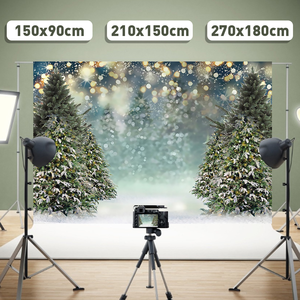 09x15m-15x21m-18x27m-Winter-Snowflake-Christmas-Tree-Photography-Backdrops-Glitter-Decoration-Backgr-1764502-2