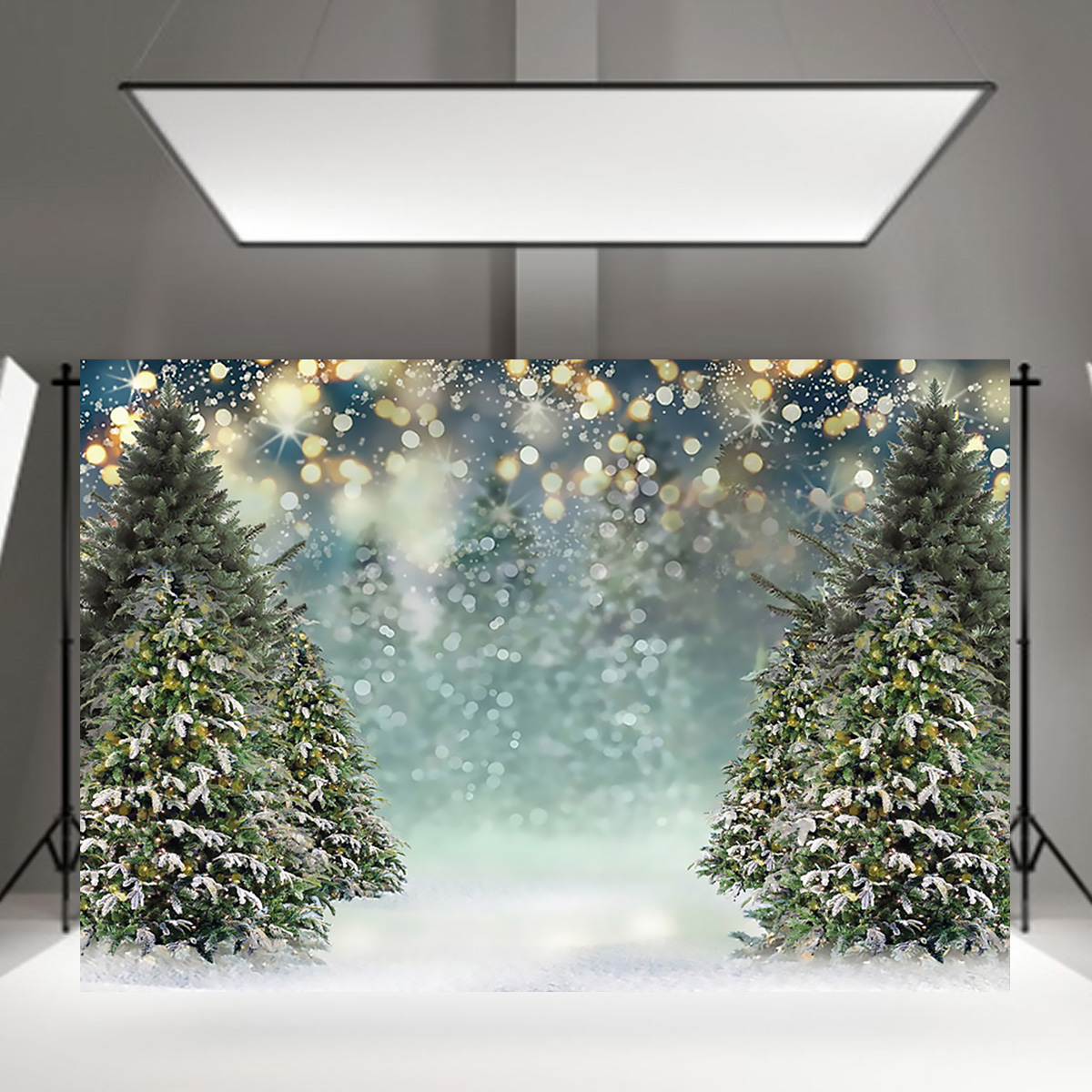 09x15m-15x21m-18x27m-Winter-Snowflake-Christmas-Tree-Photography-Backdrops-Glitter-Decoration-Backgr-1764502-5