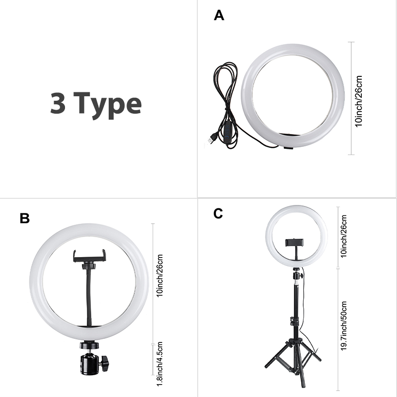 10-Inch-Dimmable-LED-Ring-Light-Photo-Selfie-Fill-Light-with-Tripod-Adjustable-Phone-Holder-Tripod-H-1749024-9