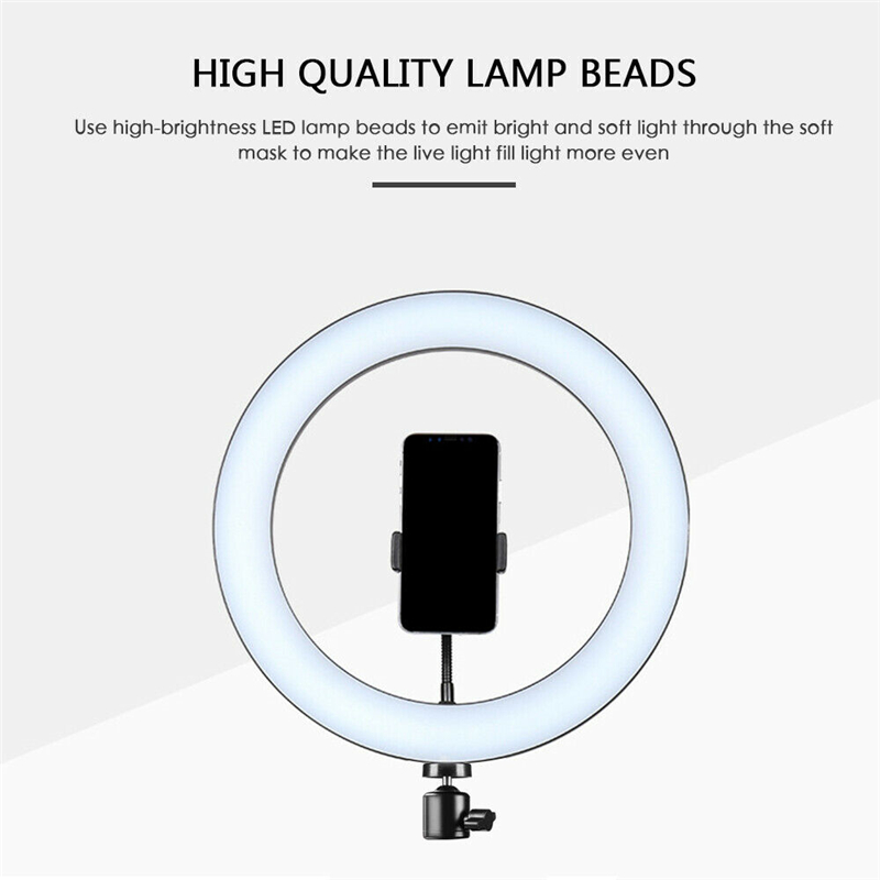 10-Inch-USB-LED-Ring-Light-Adjustable-Selfie-Fill-Light-3300-6500K-Dimmable-Lamp-for-Youtube-Tik-Tok-1955514-3
