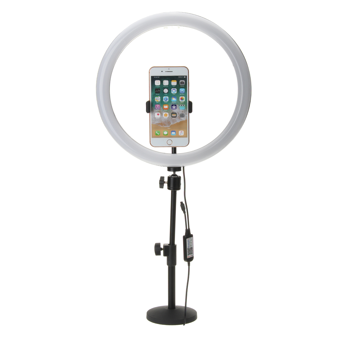 13-Inch-RGB-Dimmable-LED-Video-Ring-Light-Selfie-Lamp-For-Camera-Makeup-Youtube-Live-1637606-2