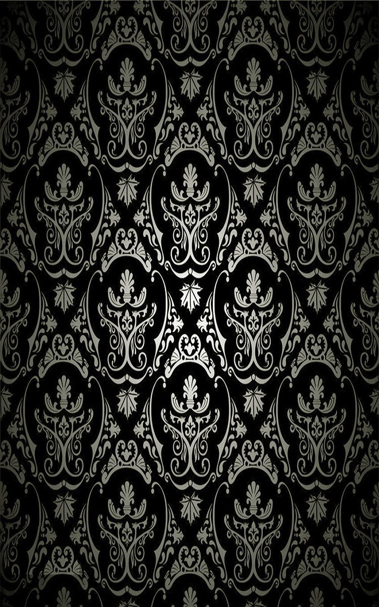 15x21m-Photography-Retro-Damask-Cloth-Studio-Props-Background-Vinyl-Black-1130356-3