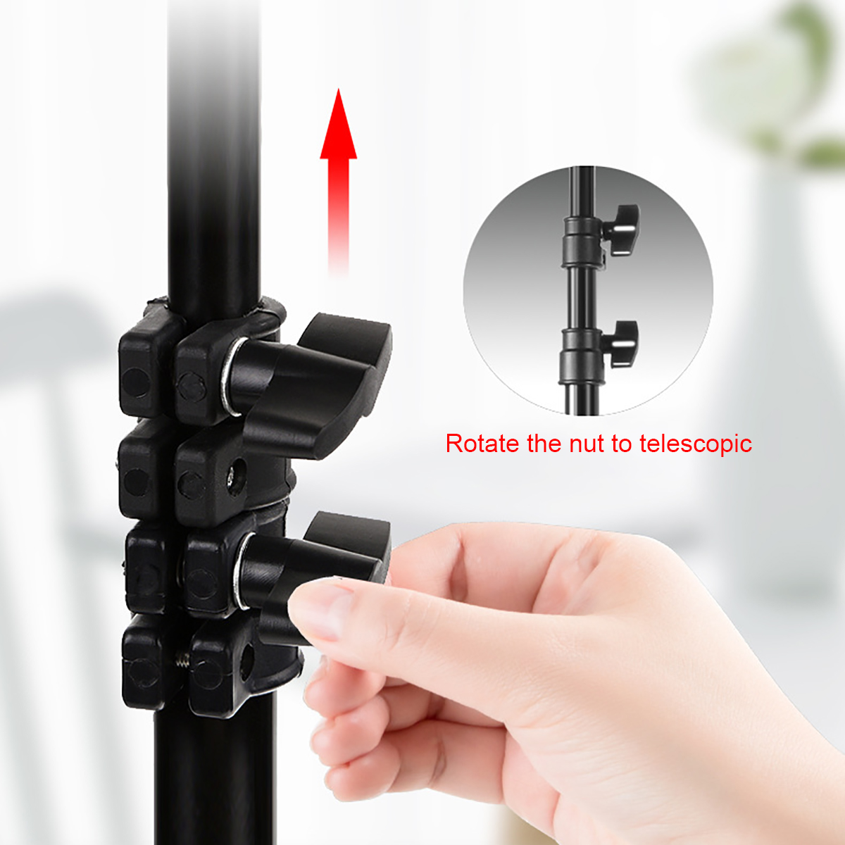 1625cm-Dimmable-LED-Video-Ring-Light-Tripod-Stand-with-PhoneMic-Holder-bluetooth-Selfie-Shutter-for--1610611-3
