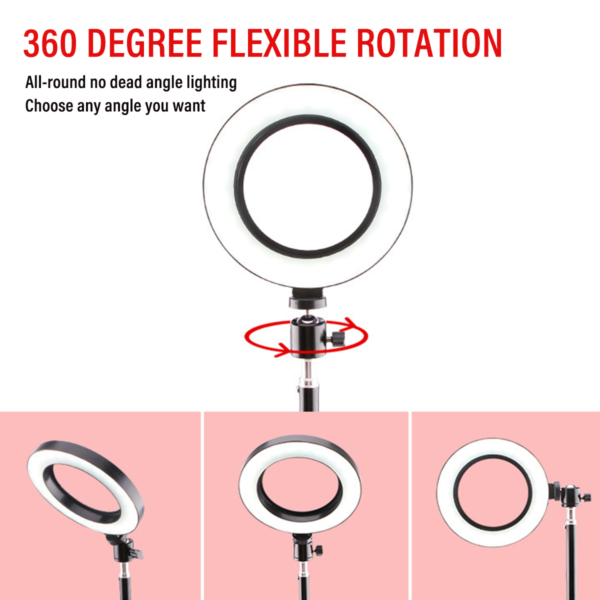 16cm-LED-Ring-Light-Dimmable-LED-Beauty-Ring-Fill-Light-Photography-for-Selfie-Live-Stream-Broadcast-1701207-4