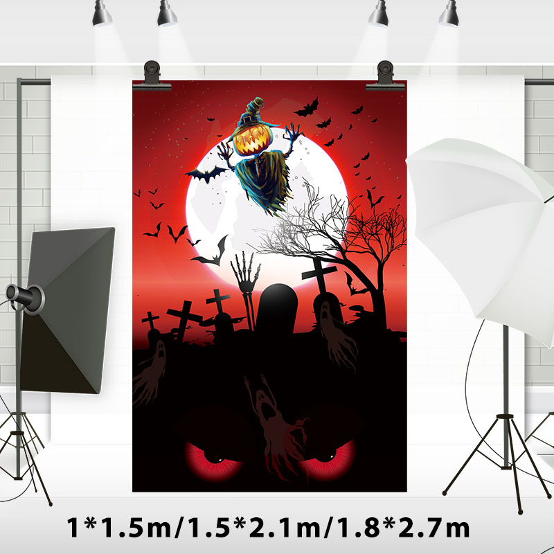 1x15m15x21mHalloween-Pattern-Photography-Background-Photo-Studio-Background-Cloth-Backdrops-Decorati-1763682-1