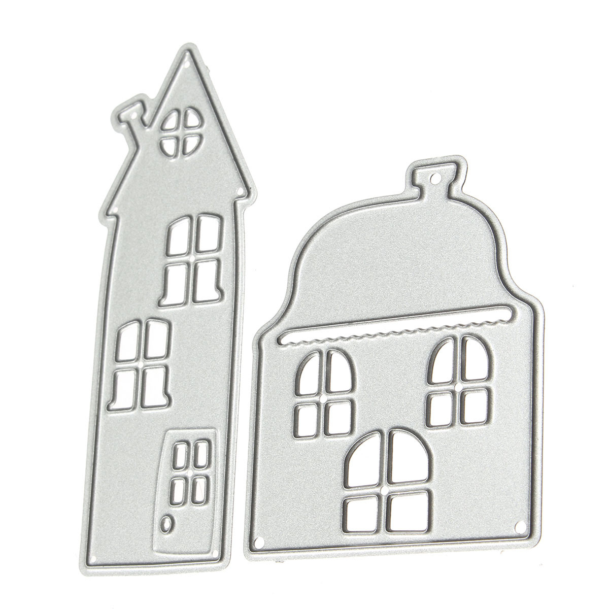 2-in-1-Tall-Building-Small-House-Cabin-Metal-Scrapbook-Photo-Album-Paper-Work-DIY-Cutting-Dies-1401425-1