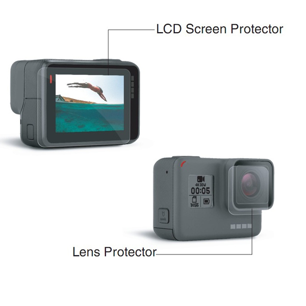2-in1-LCD-Screen-and-Lens-Protector-Film-For-Gopro-Hero-5-Black-Actioncamera-Accessories-1098162-1