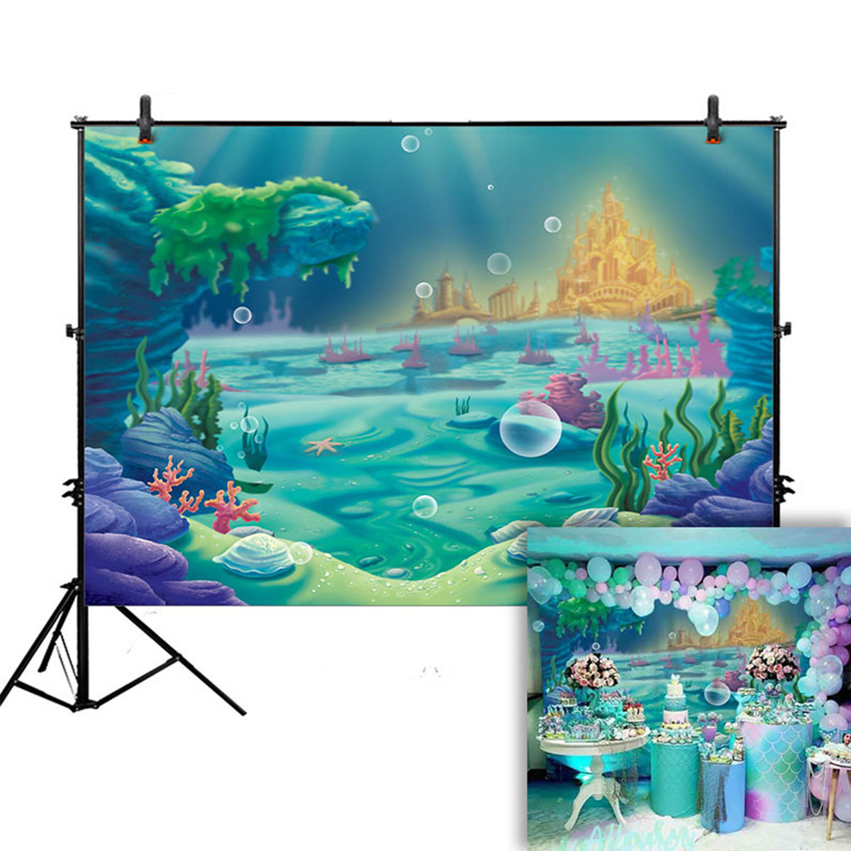 220x150cm-150x100cm-Under-Sea-Mermaid-Castle-Blue-Sea-Photography-Background-Cartoon--Backdrop-Kids--1717630-2